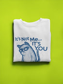 Hand Drawing Grumpy Cat Sweatshirt Women's -T-Line Designs