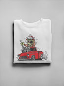 Ghoul Mechanic Hot Rod Sweatshirt Women's -T-Line Designs