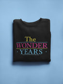 The Wonder Years Logo Sweatshirt Women's -T-Line Designs