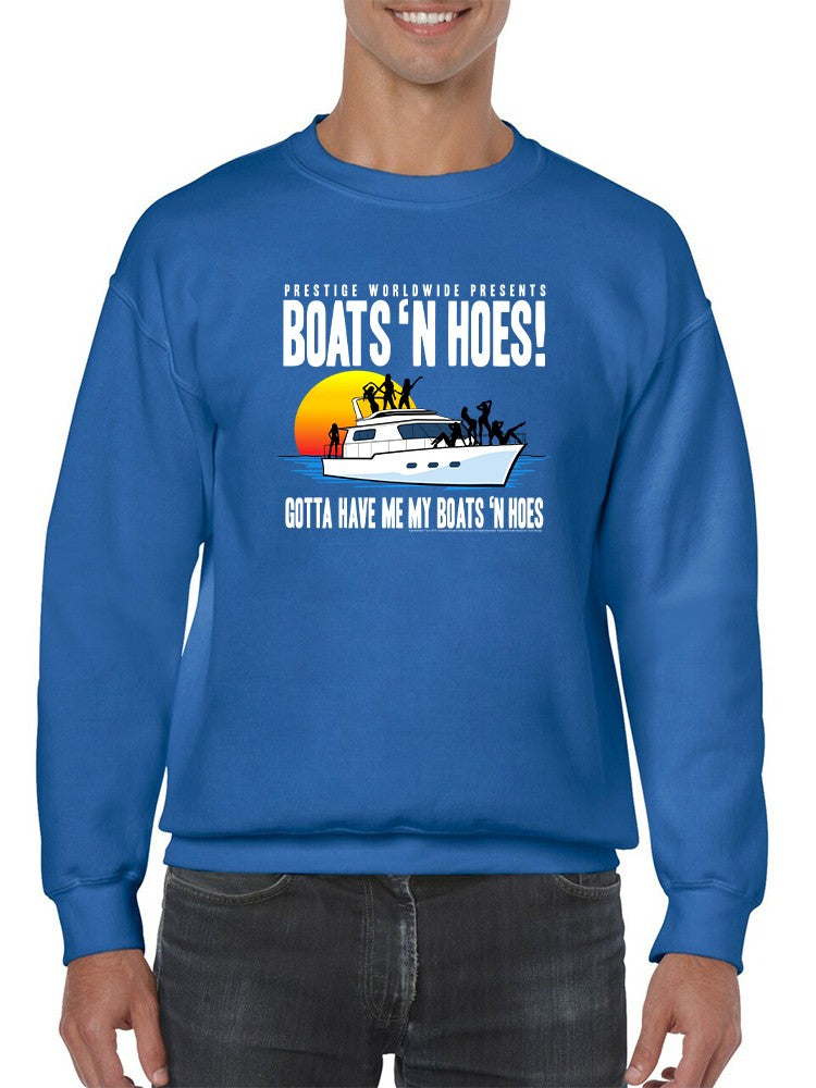 Boats! Sweatshirt Men's -T-Line Designs