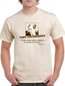 The Office:  Toby Flenderson Quote