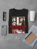 Happy Holidays, Dwight T-shirt The Office
