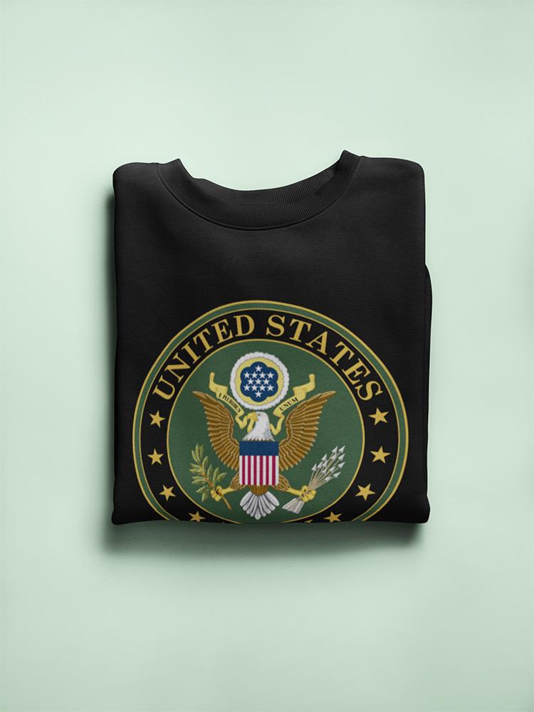 Unites States Army Star Logo Sweatshirt Men's -Army Designs