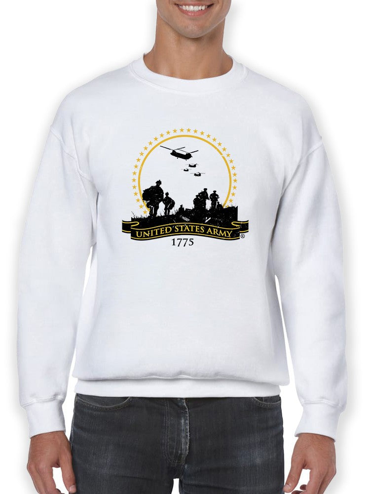 United States Army Soldiers Logo Sweatshirt Men's -Army Designs