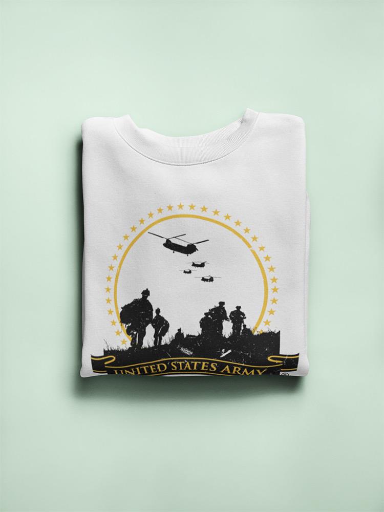 United States Army Soldiers Logo Sweatshirt Men's -Army Designs