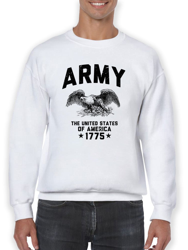 Eagle Army Sweatshirt Men's -Army Designs