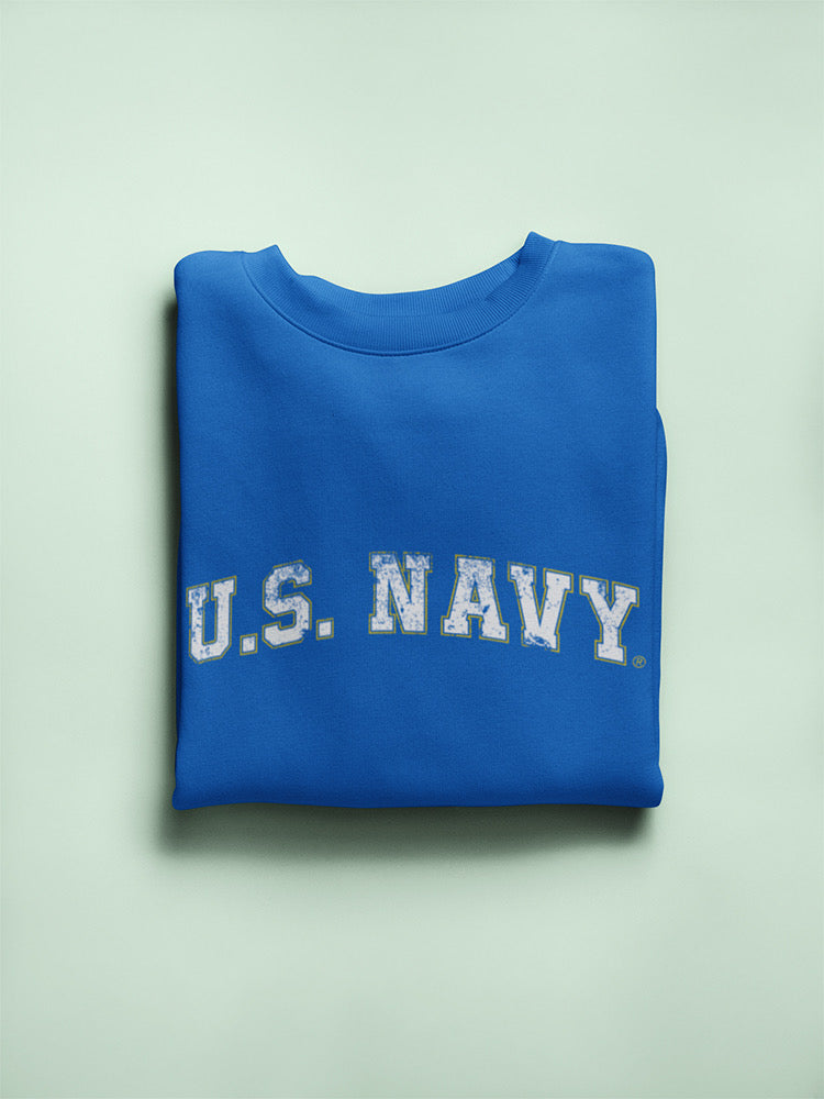 U.S. Navy Quote Sweatshirt Men's -Navy Designs