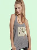 Descube Botanical Iii Racerback Tank -A. Descubes Designs