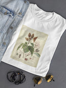 Botanical Notes T-shirt -A. Descubes Designs