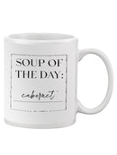Soup Du Jour Iv Mug -Anna Hambly Designs
