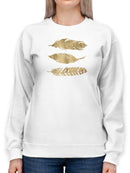 Golden Quote Iv Sweatshirt -Anna Hambly Designs