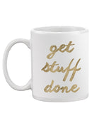 Golden Quote Vii Mug -Anna Hambly Designs