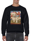 Golden Boy Retriever Sweatshirt -Carolee Vitaletti Designs