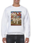 Golden Boy Retriever Sweatshirt -Carolee Vitaletti Designs