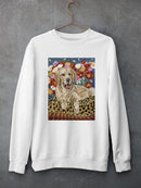 Golden Boy Retriever Sweatshirt -Carolee Vitaletti Designs