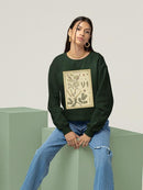 Diderot Antique Ferns Ii. Sweatshirt -Denis Diderot Designs