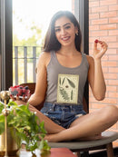 Diderot Antique Ferns Iii. T-shirt -Denis Diderot Designs