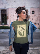 Diderot Antique Ferns Iii. T-shirt -Denis Diderot Designs