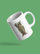 Tabby Ski Cat. Mug -Fab Funky Designs