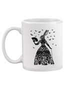Black Rabbit Mug -Fab Funky Designs