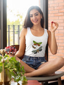Butterflies On Paper Iii. T-shirt -Fab Funky Designs