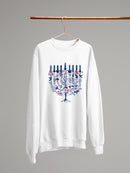 Boho Hanukkah I Sweatshirt -Grace Popp Designs