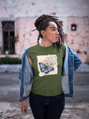 Butterflies On Paper T-shirt -Grace Popp Designs