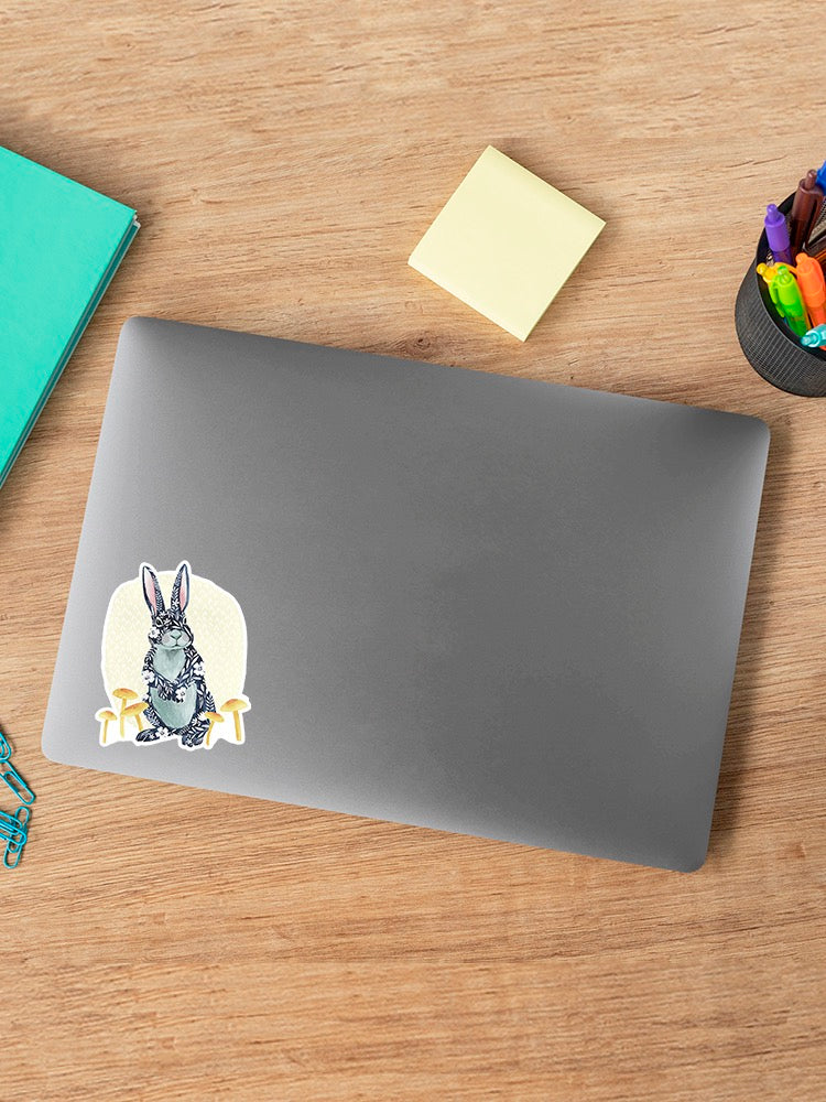 Fairytale Hare Sticker -Grace Popp Designs