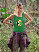 Tropical Treetops Racerback Tank -Grace Popp Designs
