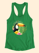 Tropical Treetops Racerback Tank -Grace Popp Designs