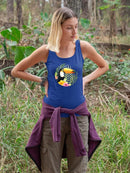 Tropical Treetops Racerback Tank -Grace Popp Designs