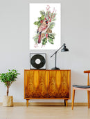Cardinal Holly Christmas  Wall Art -Jennifer Paxton Parker Designs