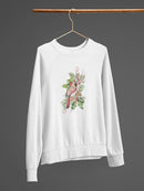 Cardinal Holly Christmas  Sweatshirt -Jennifer Paxton Parker Designs