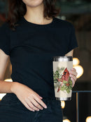 Cardinal Holly Christmas. Tumbler -Jennifer Paxton Parker Designs