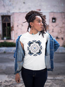 Butterfly Mandala Ii T-shirt -Jennifer Paxton Parker Designs