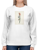 Blue Yellow-back Warbler Sweatshirt -John James Audubon Designs