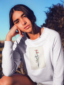 Blue Yellow-back Warbler Sweatshirt -John James Audubon Designs