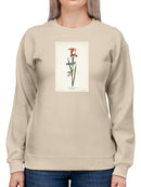 Blue Yellow-back Warbler Sweatshirt -John James Audubon Designs