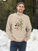 Great Cinereous Shrikes Sweatshirt -John James Audubon Designs