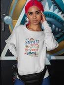 Booker T Washington Quote I. Sweatshirt -June Erica Vess Designs