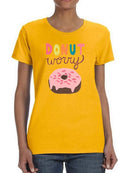 Happy Donuts Iv T-shirt -June Erica Vess Designs