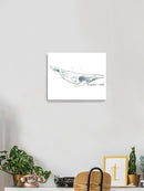 Cetacea Humpback Whale Wall Art -June Erica Vess Designs