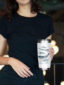 Cetacea Ii. Tumbler -June Erica Vess Designs