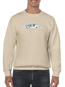 Cetacea Shepherd's Beak Whale Sweatshirt -June Erica Vess Designs
