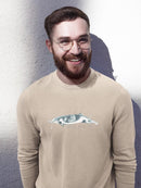 Cetacea Shepherd's Beak Whale Sweatshirt -June Erica Vess Designs