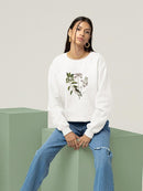 Catesby Bird Botanical Art Sweatshirt -Mark Catesby Designs