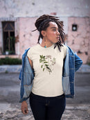 Catesby Bird Botanical Art T-shirt -Mark Catesby Designs