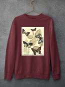 Butterflies In Nature I Sweatshirt -Megan Meagher Designs