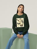 Butterflies In Nature I Sweatshirt -Megan Meagher Designs