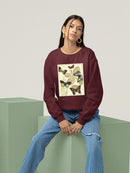 Butterflies In Nature I Sweatshirt -Megan Meagher Designs